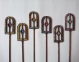 ”Stained glass” garden pick