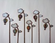 Balloon garden pick