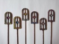 ”Stained glass” garden pick