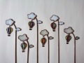 Balloon garden pick